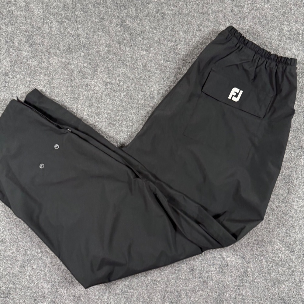 FootJoy Men's Black Golf Rain Pants